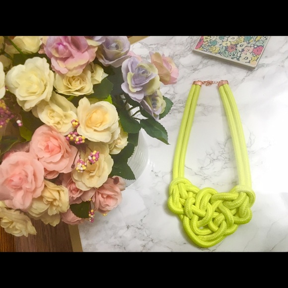 Lime Green Necklace