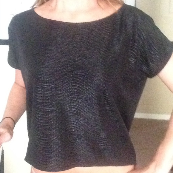 BCBGeneration textured black high low top.