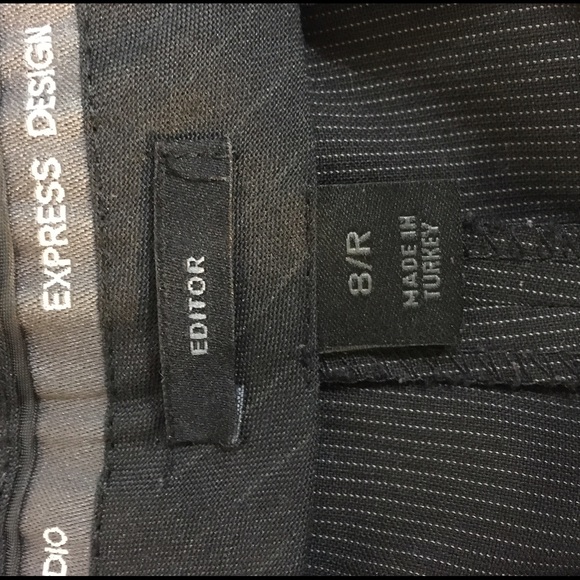 EXPRESS Editor Pinstriped Pants - Picture 4 of 8