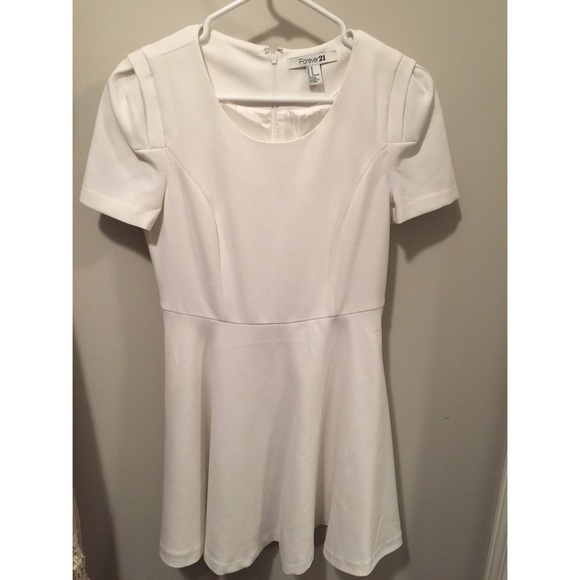 White cocktail dress