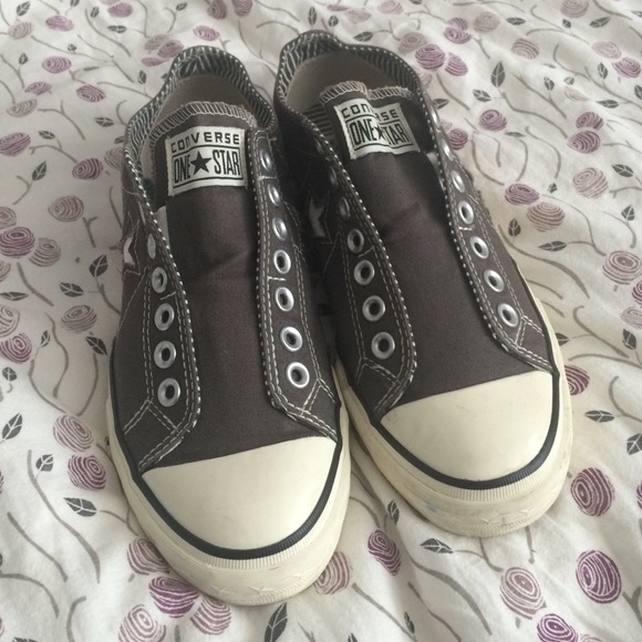 Charcoal Gray Converse *Clearance*