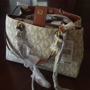 SOLD Michael Kors medium cynthia satchel