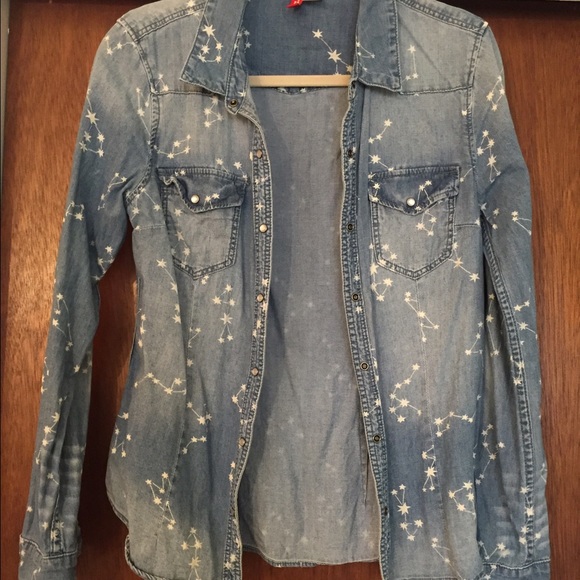 Constellation Jean Button Down
