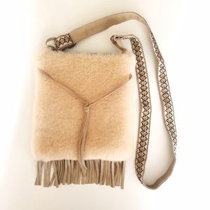 Sheepskin mini bag