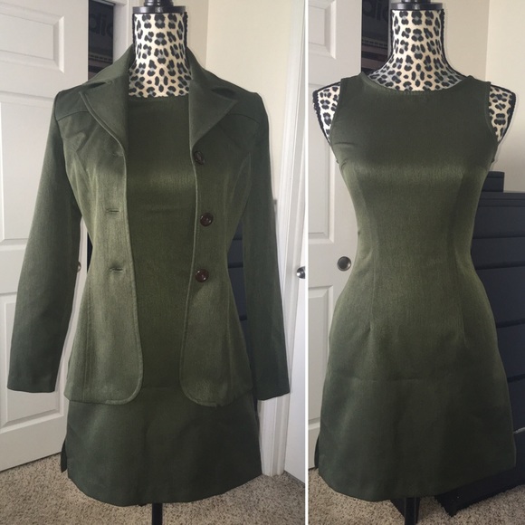 2 piece dress suit