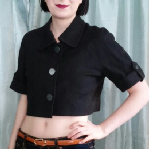 Express cropped jacket