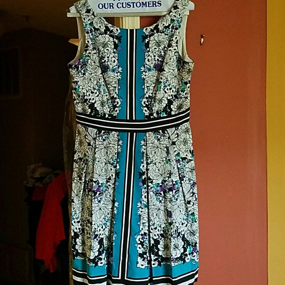 NY & Company Floral Dress Size 12
