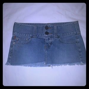 Hollister denim skirt