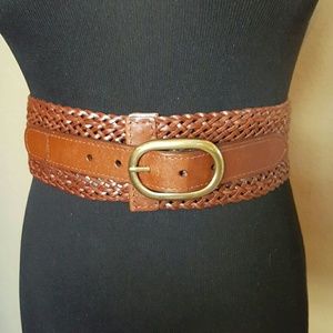 Loft wide waist belt
