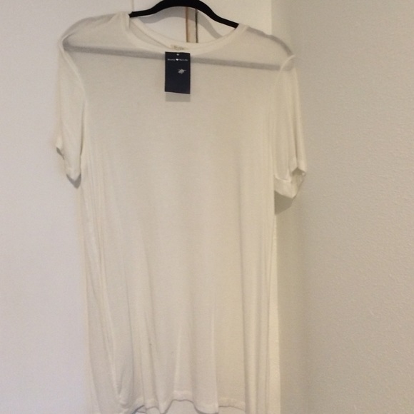 White Brandy T-Shirt Dress