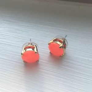 C Wonder neon pink earrings