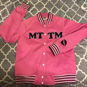 Pink - Married to the MOB League Baseball Jacket