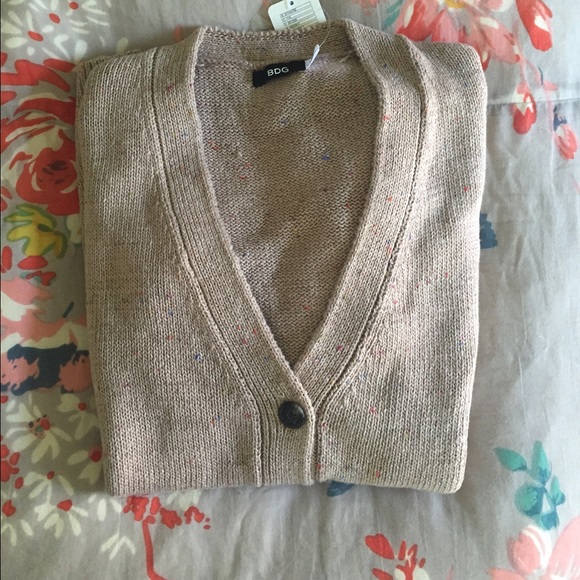 Oatmeal Speckled Cardigan