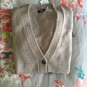 Oatmeal Speckled Cardigan