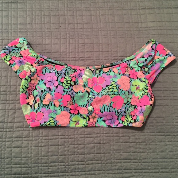 VS Swim Crop Top