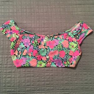 VS Swim Crop Top
