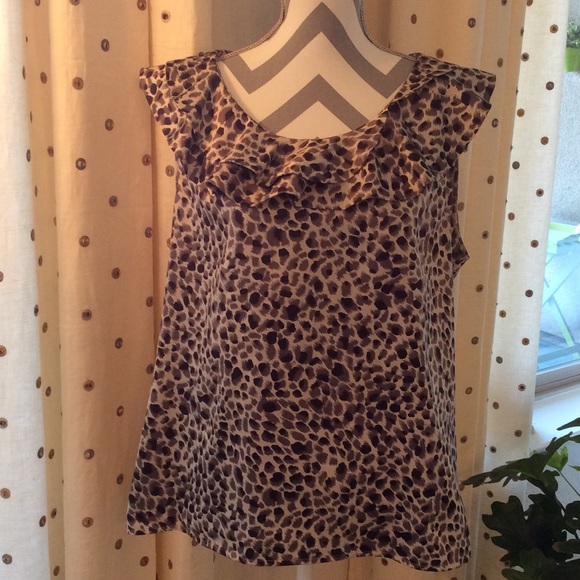 Ann Taylor said size 14 blouse