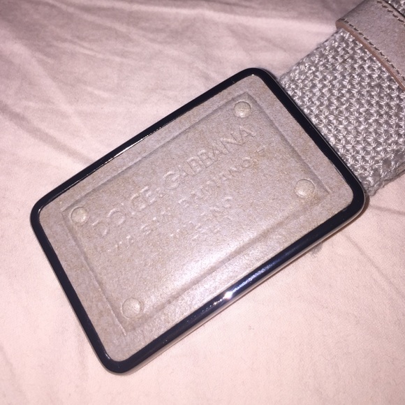 Dolce and gabbana belt