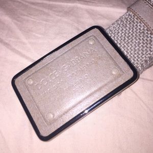 Dolce and gabbana belt