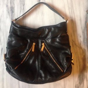 Beautiful black Michael Kors leather purse!