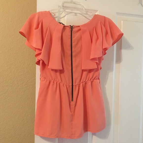Coral H&M blouse - Picture 2 of 2