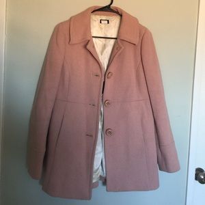Jcrew Pink Coat