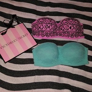 PINK Bralettes/ Bandeaus