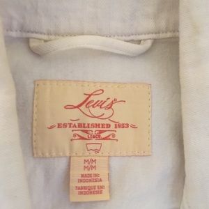 White Levi Vest (Denim)