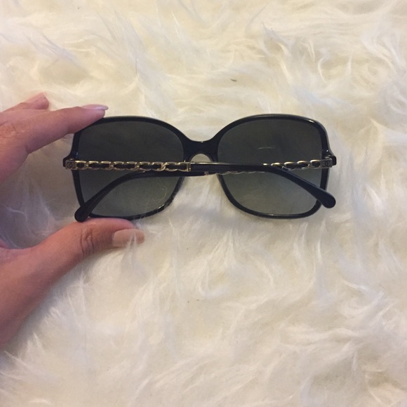 CHANEL Square Chain Sunglasses - Picture 3 of 4