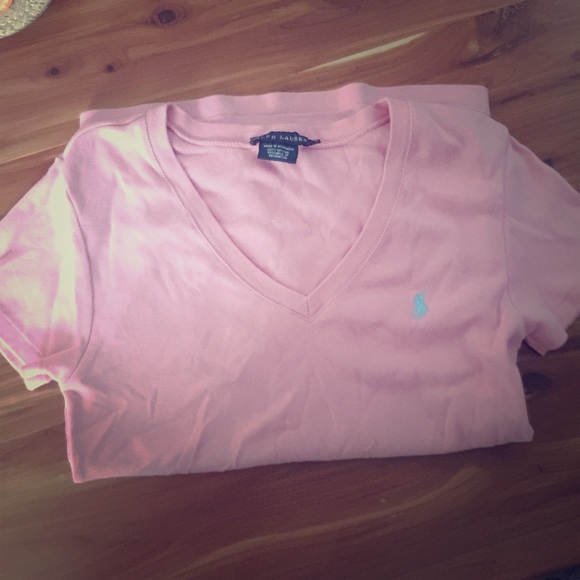 Pink Ralph Lauren shirt!