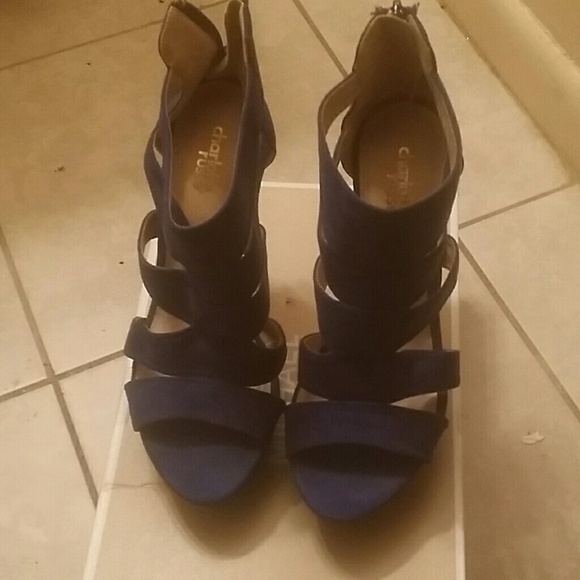 Royal Blue Heels