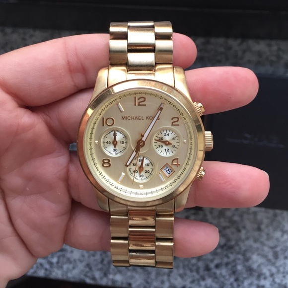 Michael Kors Gold Watch main image 4