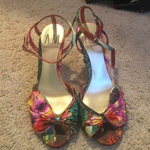 Floral heels