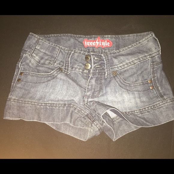 Freestyle blue jean shorts