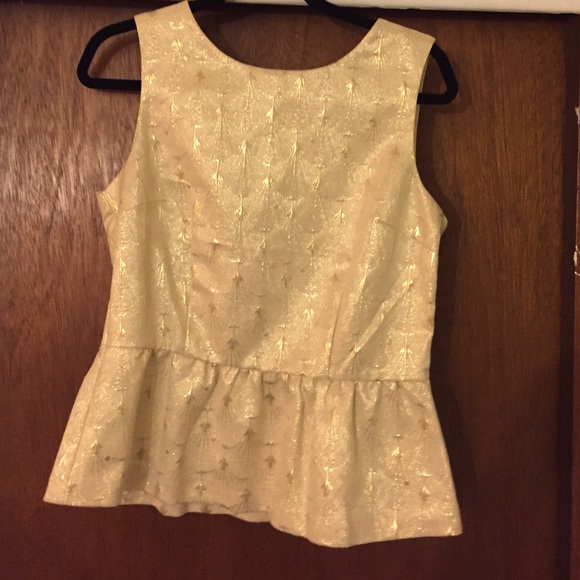 Peplum White Top