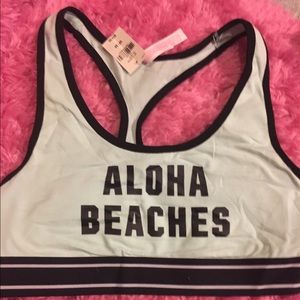 PINK coverup/sports bra