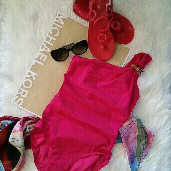 Michael Kors Other - NEW! MICHAEL KORS One-Shoulder One-Piece
