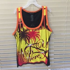 Custo Barcelona tank top. Sz 3