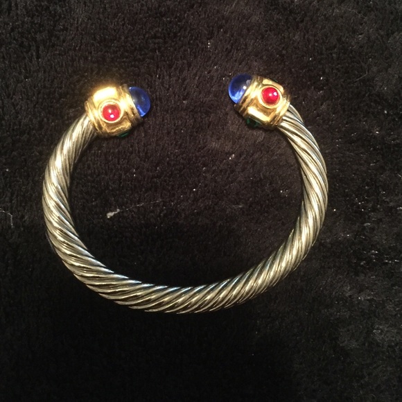 Vintage silver chunky bracelet