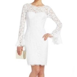 FLASH SALE! NWT BCBG White Dress