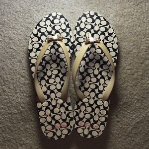 Coach Flip Flops