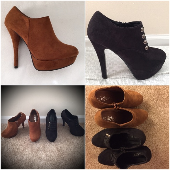 Shoes - Set of two ankle booties - Size 7