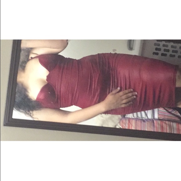 Fashion nova Rita dress red Size L