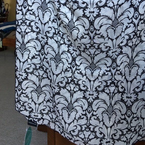 NWT Initials, Inc scarf, sheer polyester
