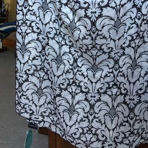 NWT Initials, Inc scarf, sheer polyester