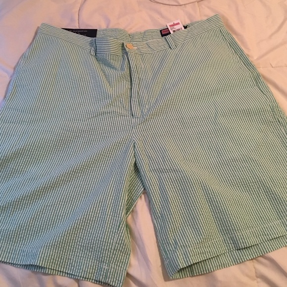 NEW W/ TAGS VINEYARD VINES MENS SEERSUCKER SHORTS