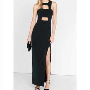 Express Black Cutout Maxi