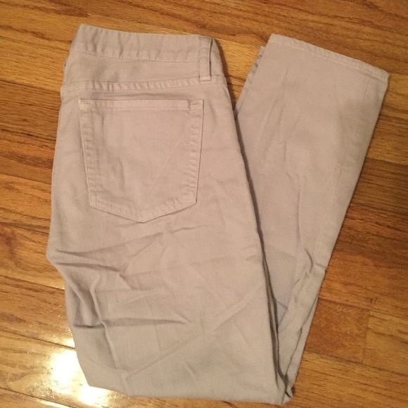 J. Crew cropped matchstick in lavender, Size 27