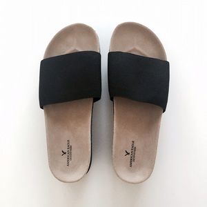 American Eagle Flatform Slide Sandal