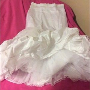 David's Bridal Fit and Flare Slip